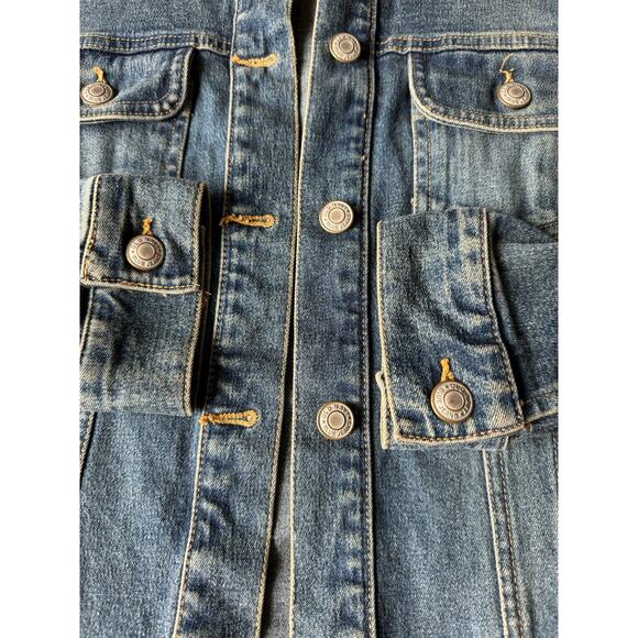 Vintage Y2K blue denim jacket Old Navy from spring 2003 size Small - Picture 6 of 13